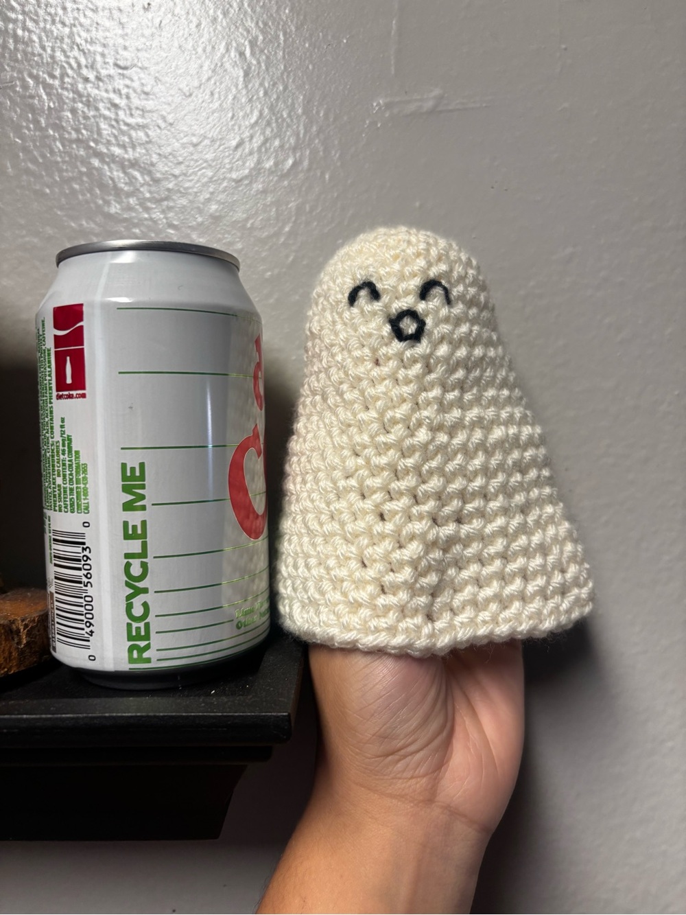 Handmade Crochet Ghost Plush